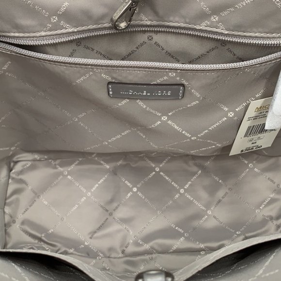 Michael Kors Signature Jet Set Girls Medium Carryall Tote Bright White Multi - Picture 14 of 16